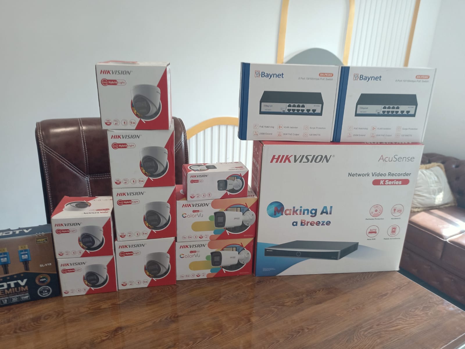 Hikvision IP Cameras Project